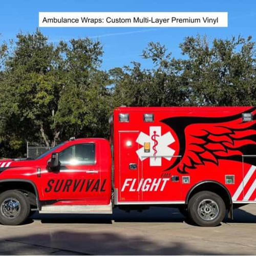 G. Vehicle Graphics - Lettering, Partial & Full Wraps